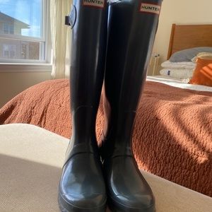 Hunter tall rain boots
